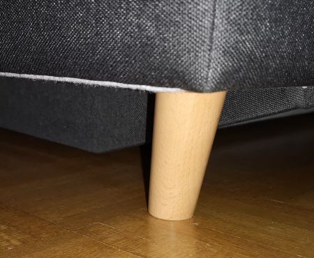 Das Bruno Schlafsofa als Sofa.